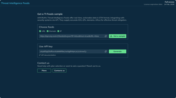 Threat Intelligence Feeds